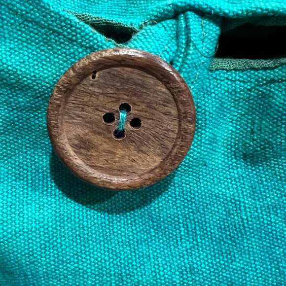 Turquoise Bag Made In India 100% Cotton Ocean Queen Himalayan Tibetan Boho - Picture 5 of 11